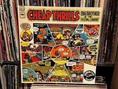 Janis Joplin Big  Brother and the Holding Co Cheap Thrills Excellent Gatefold LP - Image 1 of 4