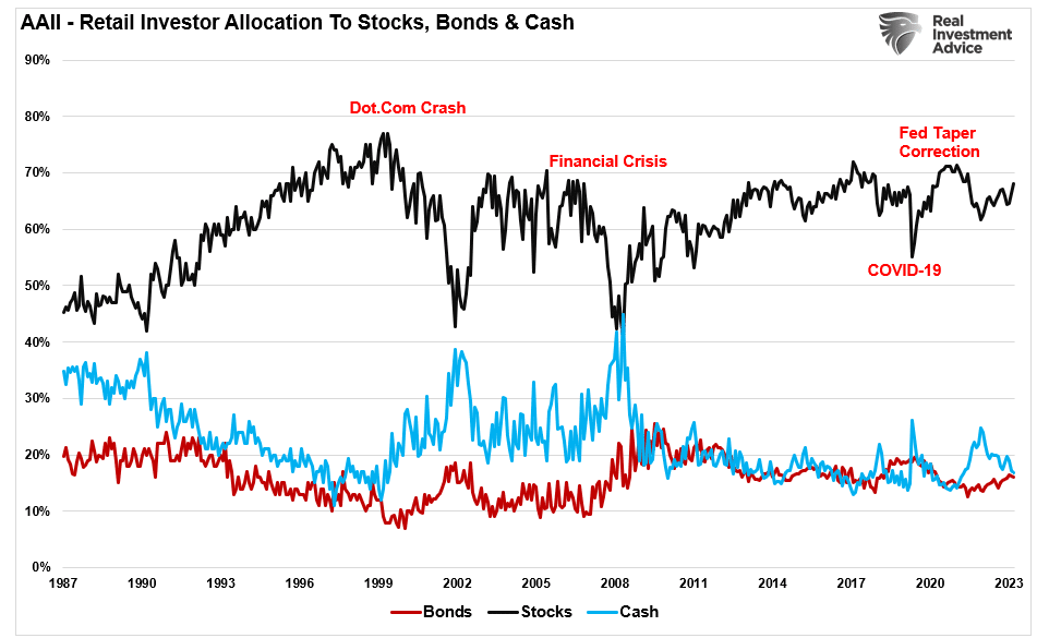 AAII asset allocations
