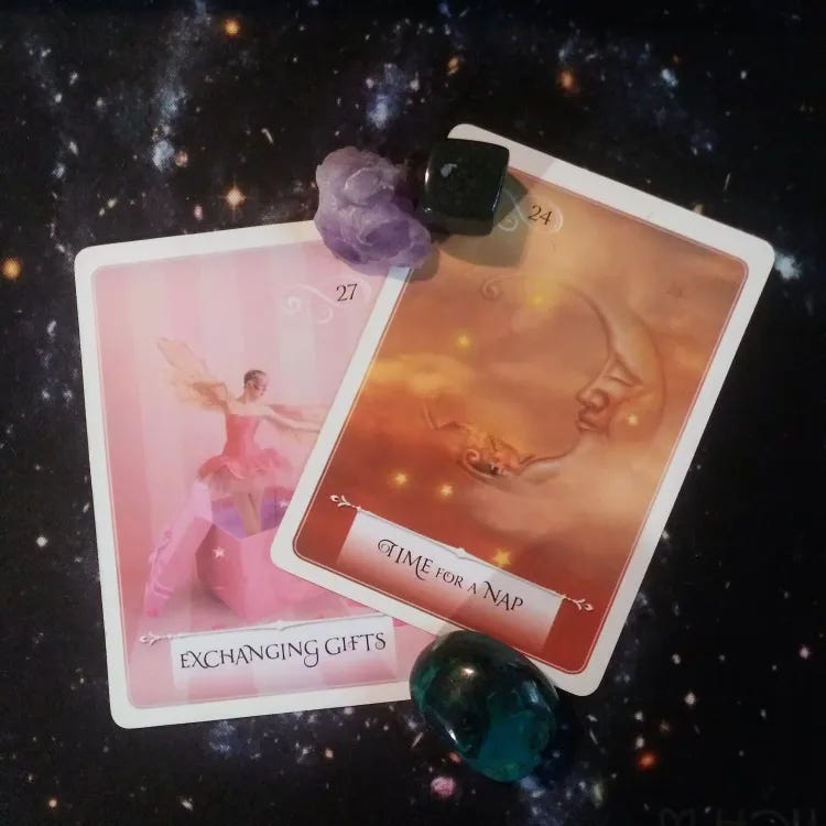 A Message from the Universe ~ New Moon Energy Check-in, Wisdom of the Oracle Cards