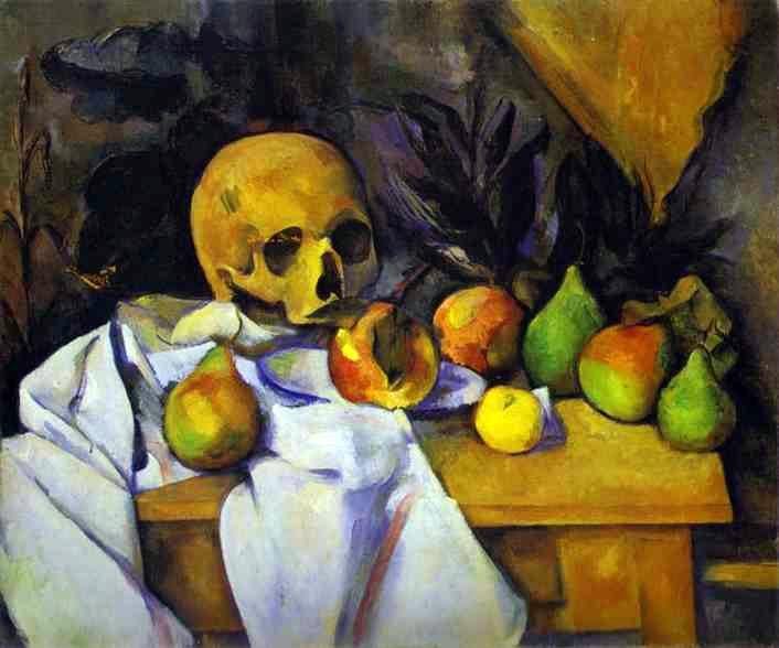 Paul Cézanne, Still Life with a Skull