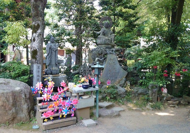 Lost Children Area at Jindaiiji Temple Lost Children Area at Jindaiiji Temple