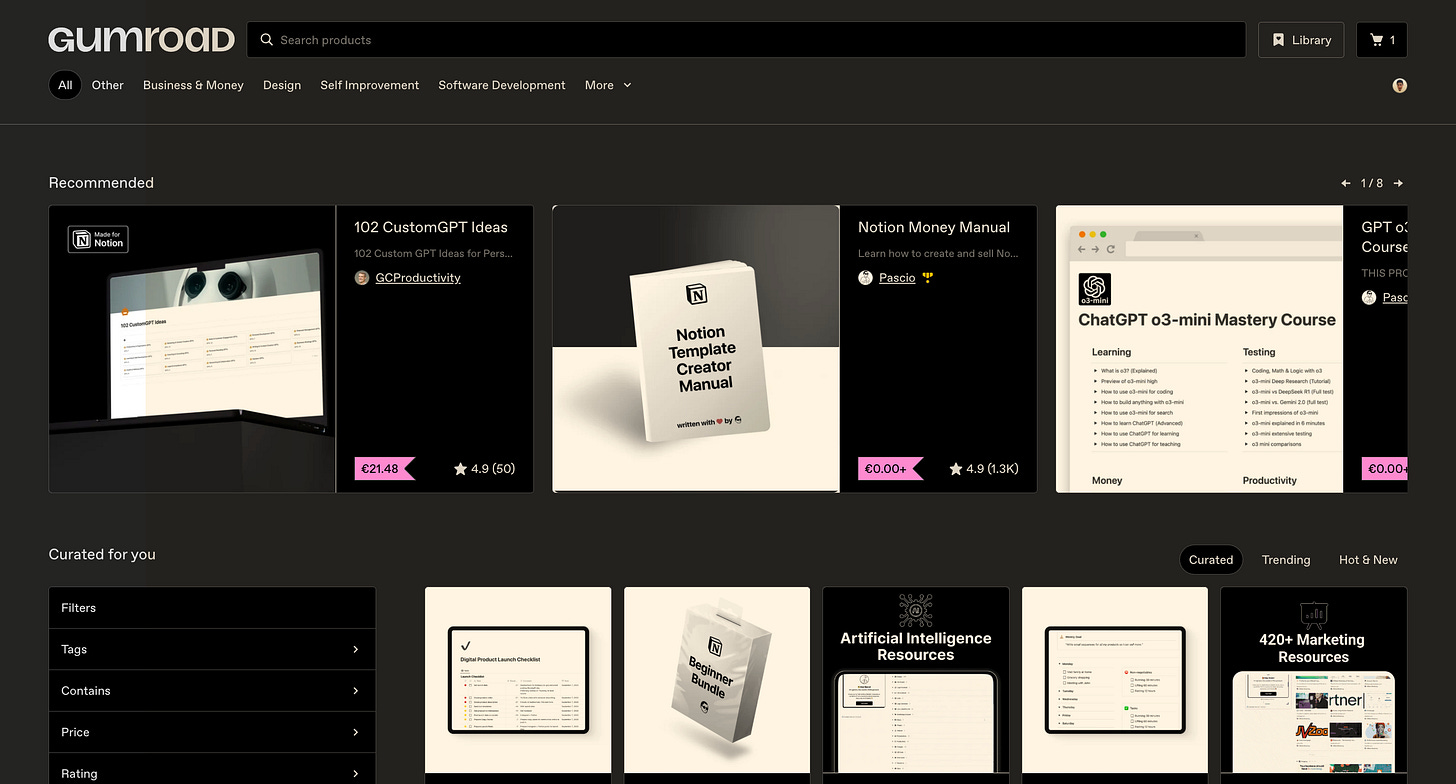 gumroad discover gumroad discover