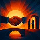 The Strategy of a Handshake