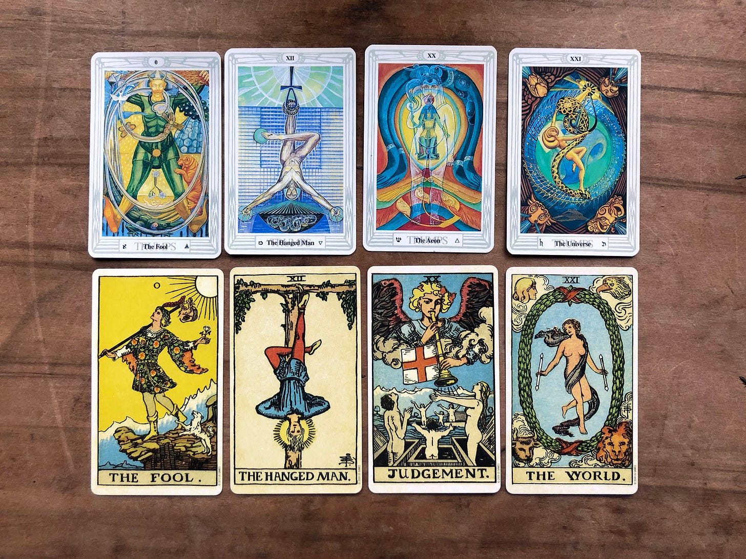 The Elemental Trumps of the Tarot