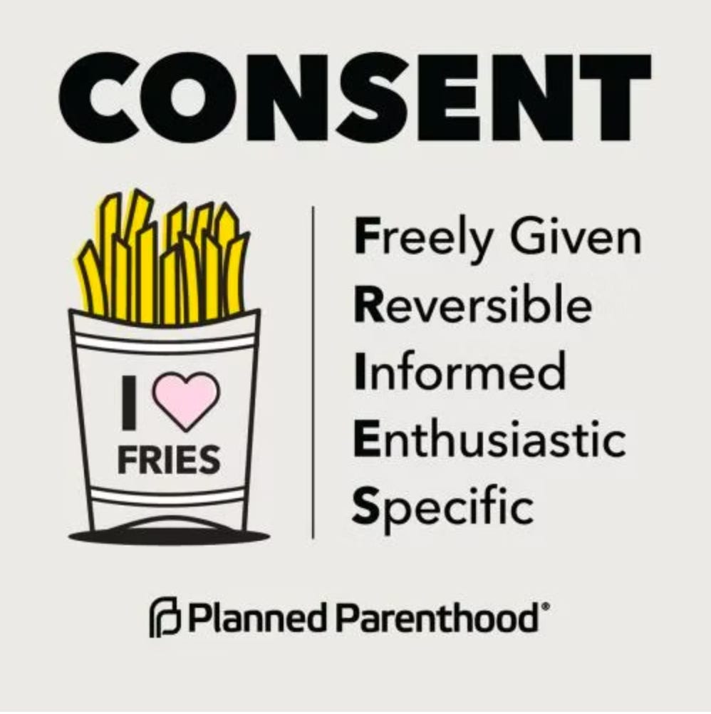 Defining Consent: From FRIES to CRISP!