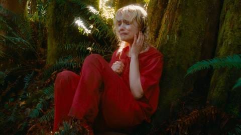 Kyle Gallner Is on the Hunt for Willa Fitzgerald in Strange Darling Clip  and Poster