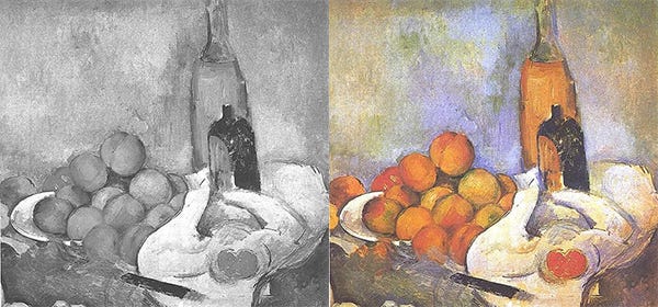 Still Life with Bottles by Paul Cezanne