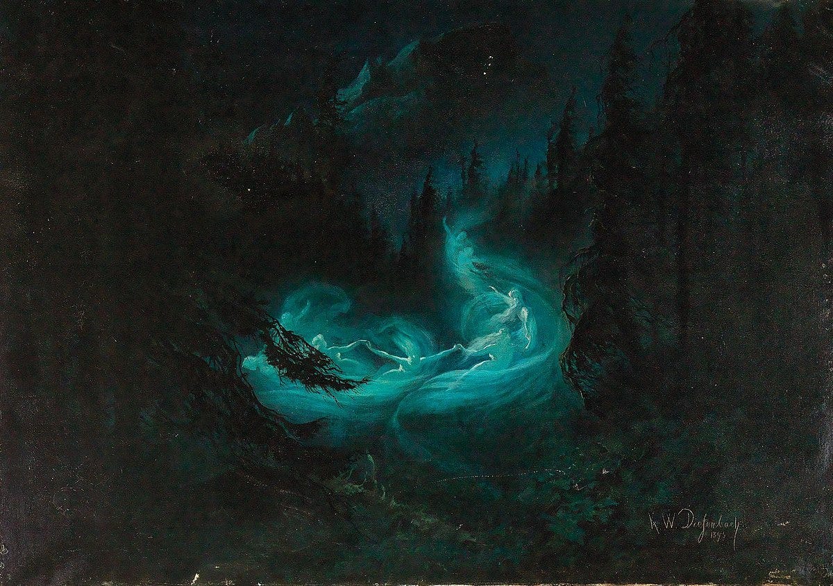 File:Karl Wilhelm Diefenbach - The fairy dance.jpg - Wikimedia Commons
