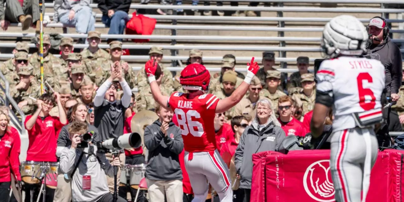 Ohio State notebook: Max Klare settling in, Logan George eyeing debut