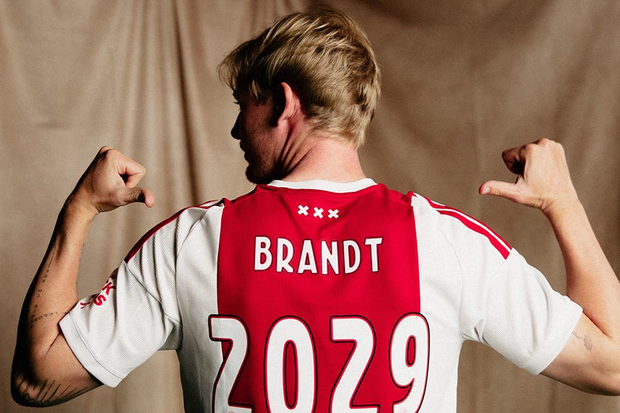 Julian Brandt is an Ajax player: 'This plan fits me perfectly'