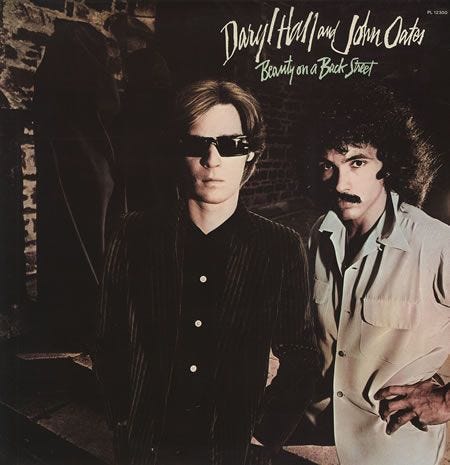 Hall & Oates BEAUTY ON A BACK STREET | Daryl hall, John oates, Hall & oates