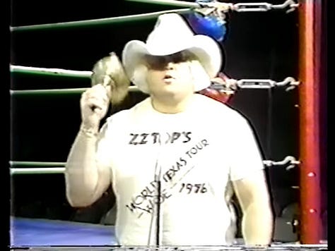 Tommy Rich, Fan Sign, Austin Idol, Harley Race, Mr. Wrestling II, Kevin Sullivan and Tony Atlas, Ivan Koloff and Alexis Smirnoff with Rock Hunter, Leroy Brown, Dusty Rhodes