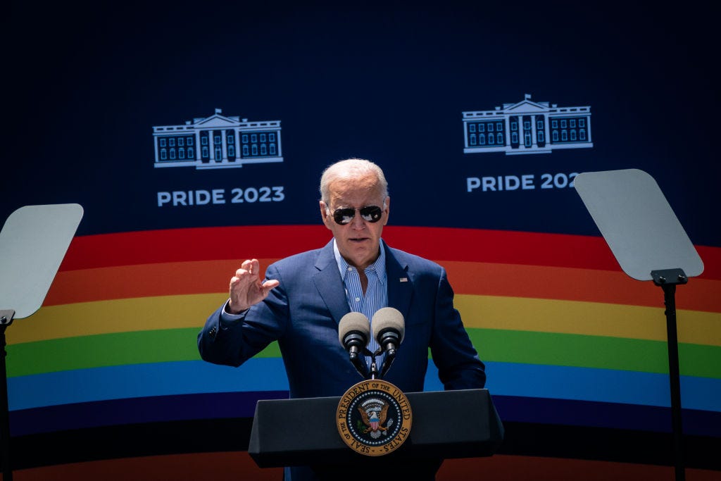 Can Someone Let Joe Biden Know He’s a Gay Icon Now?