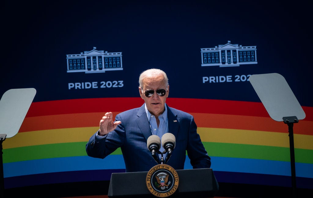 Can Someone Let Joe Biden Know He’s a Gay Icon Now?