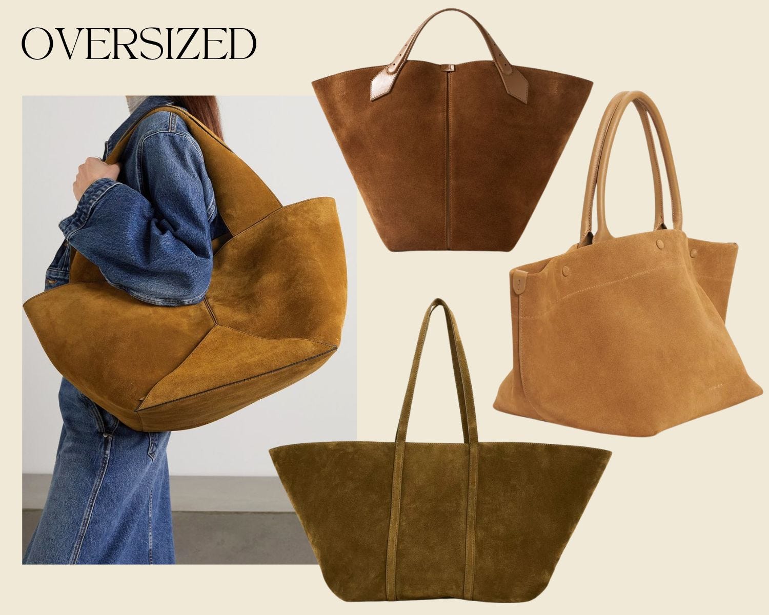 Bag Round-Up: Suede Edition - by Joyce Lee - TIME LESS