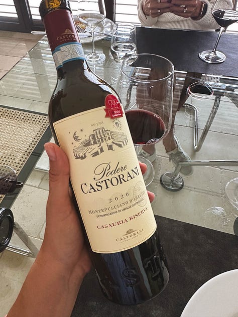 Wine tasting & tour at Castorani Winery