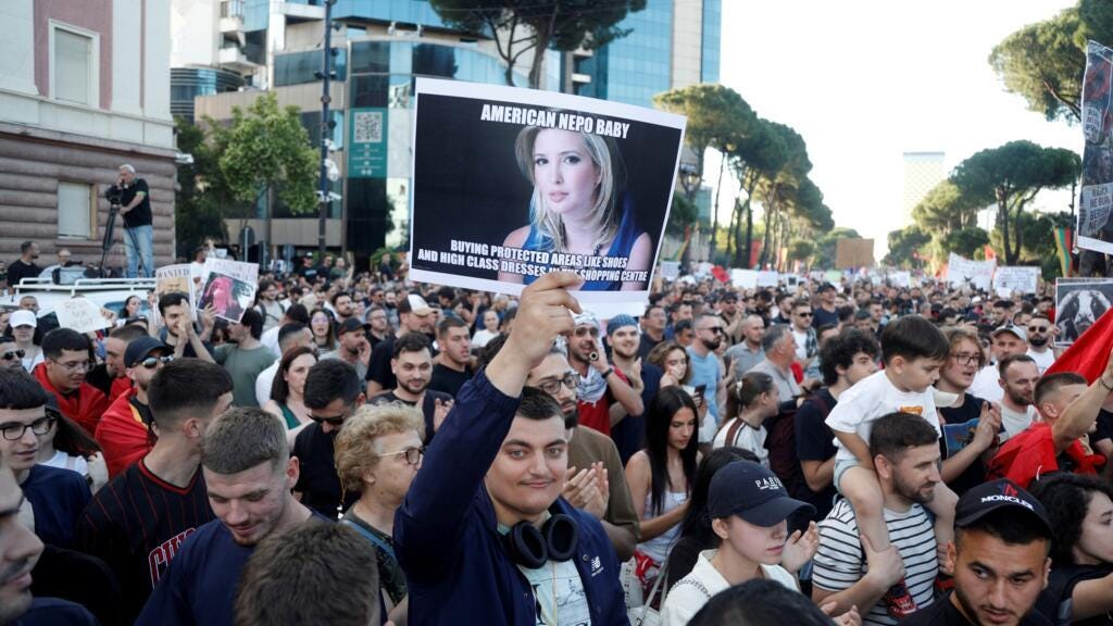 Thousands protest in Albania against Kushner real estate project