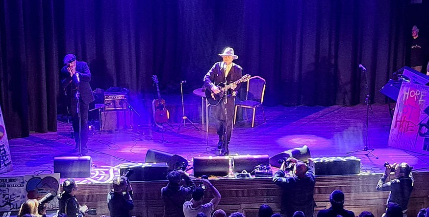 Pete Docherty at the Islington Assembly hall