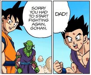 Goku saying sorry to Gohan : r/Dragonballsuper