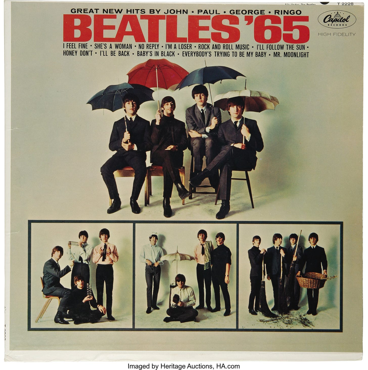 Beatles '65" is 58 Years Old. Which song is your favorite? : r/beatles