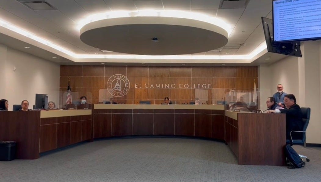 The Board of Trustees meets in the Kenneth A. Brown Board Room in the Administration Building on Monday, March 24. This is the trustees' second meeting of the spring 2025 semester. (Jamila Zaki | The Union)