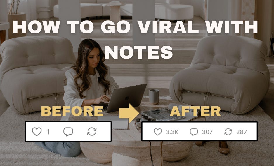 Viralon Substack Notification How to Go Viral With Notes (After Studying Hundreds of Viral Posts)