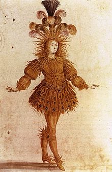ing Louis XIV in Ballet de la nuit, 1653. Source: Wikipedia ing Louis XIV in Ballet de la nuit, 1653. Source: Wikipedia