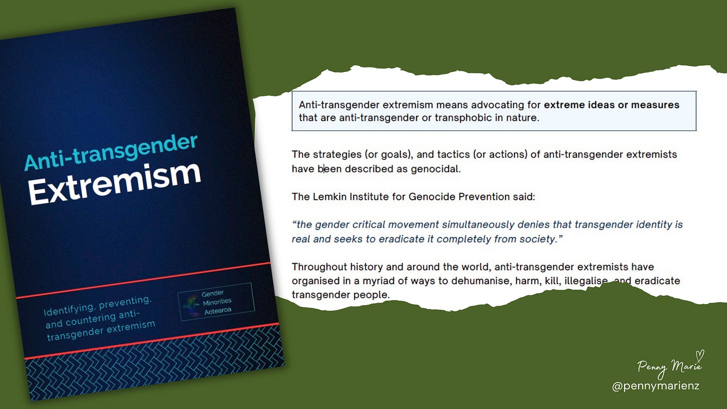 GMA: Anti Transgender Extremism IS Left wing extremism
