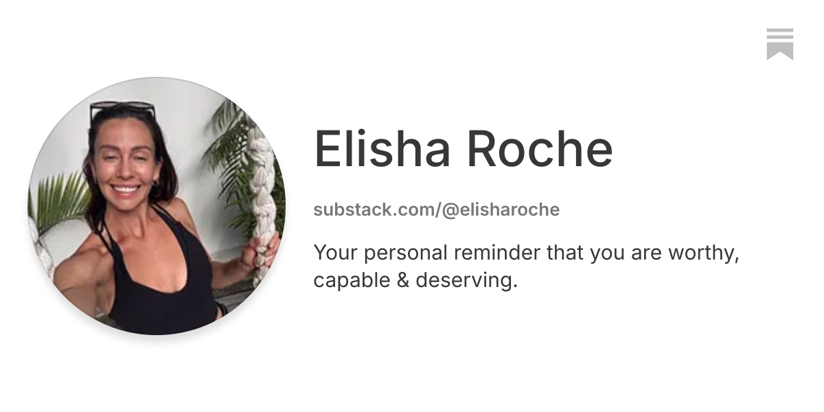 Elisha Roche | Substack