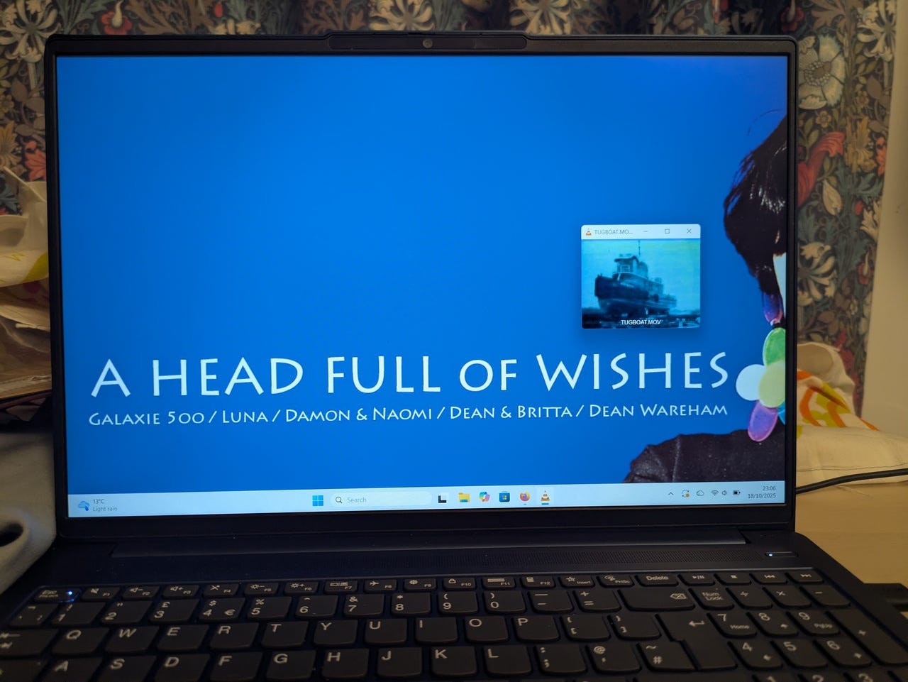 Playing the Tugboat video