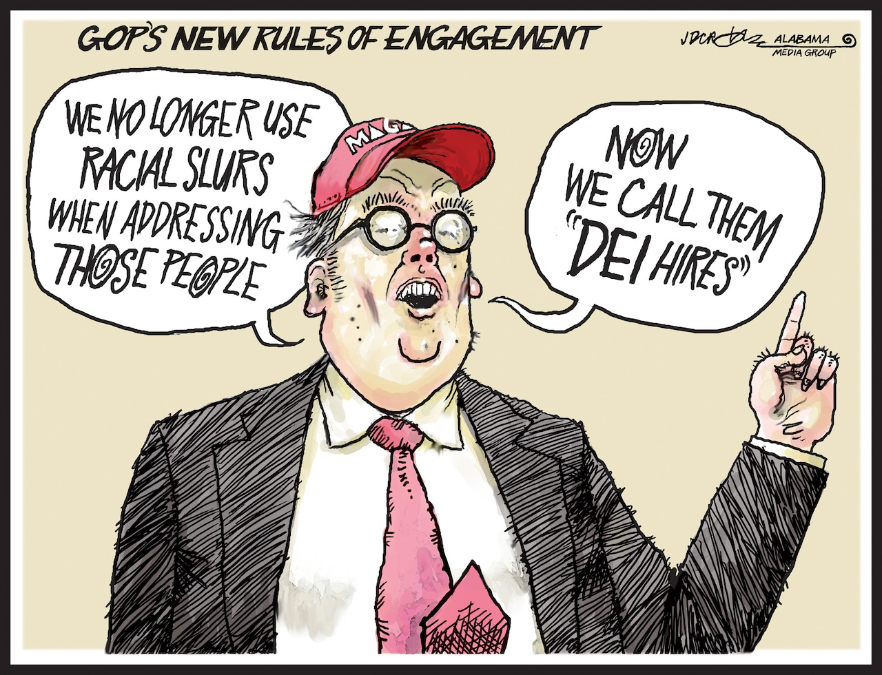 DEI' is GOP's new not-so-secret racial slur. Thanks, Alabama - al.com DEI' is GOP's new not-so-secret racial slur. Thanks, Alabama - al.com