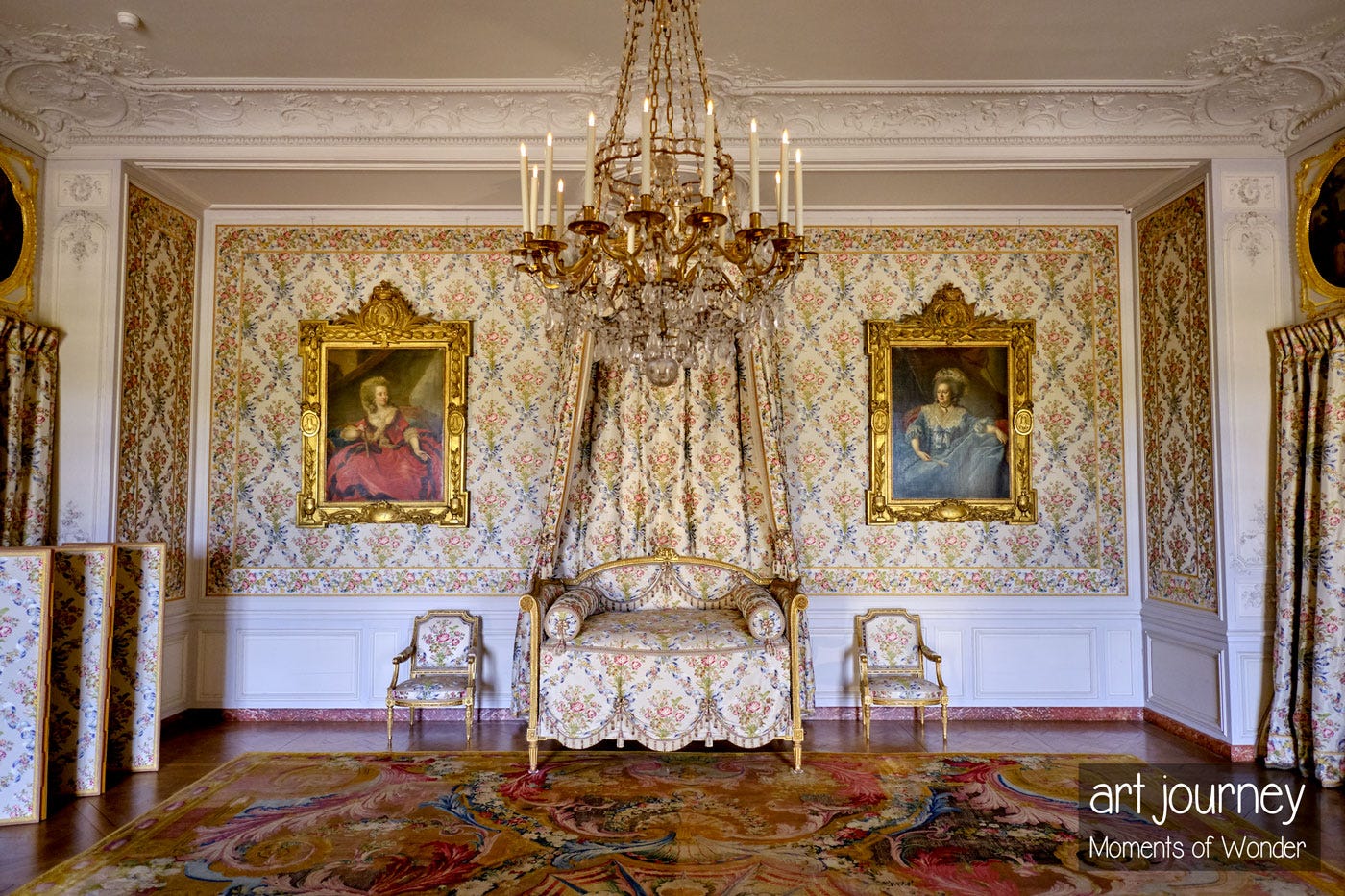 Hidden wonders apartment Dauphin Versailles