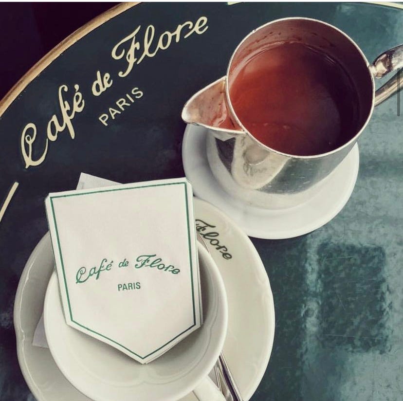 No more no less than the Caf de Flore hot chocolate