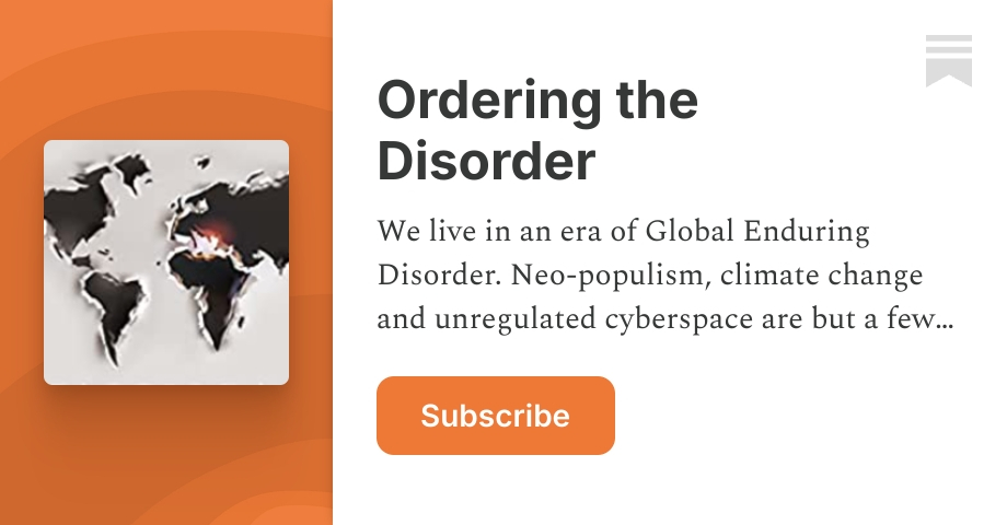 Ordering the Disorder | Jason Pack | Substack