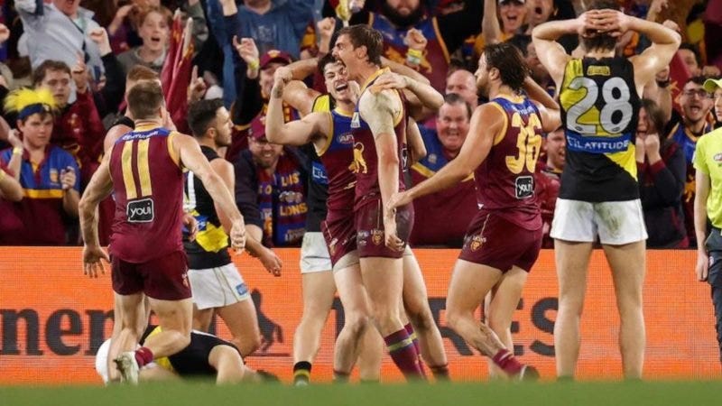 AFL finals game between Richmond and Brisbane a winner for Seven AFL finals game between Richmond and Brisbane a winner for Seven