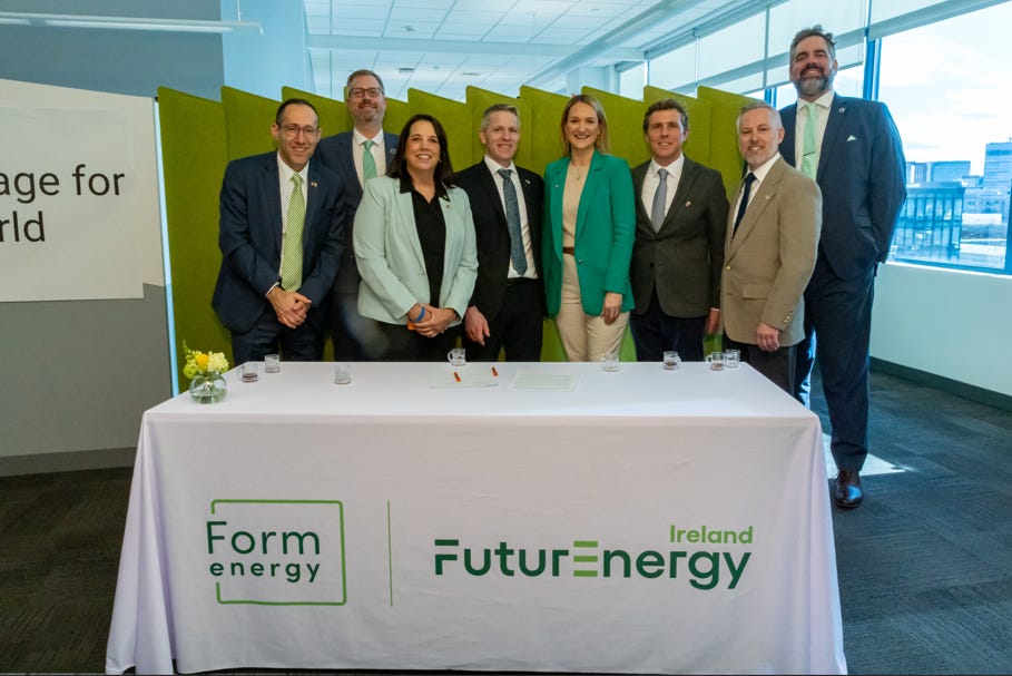 Greenlit ESS: Form Energy scores Irish win with 1 GWh iron-air battery to  come online in 2029 - Energy Storage