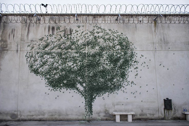 Pejac en la carcel