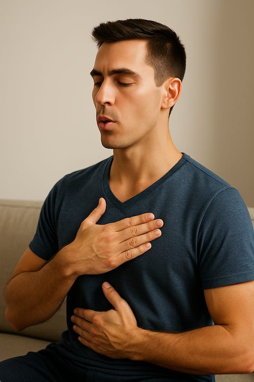 pre-sleep vagus nerve reset humming  