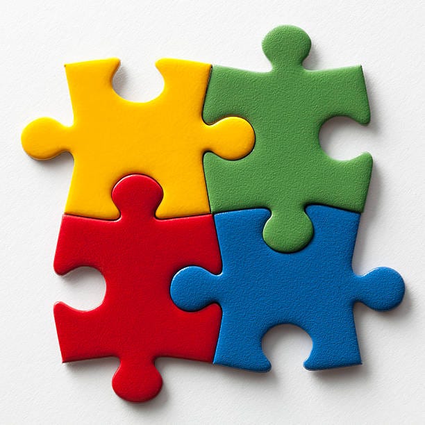 2,100+ 4 Puzzle Pieces Stock Photos, Pictures & Royalty-Free Images -  iStock | 4 puzzle pieces vector, 4 puzzle pieces infographic, 4 puzzle  pieces white background