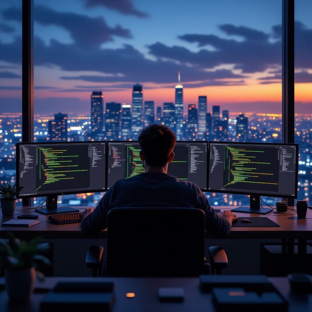 Advantages of Learning Rust Today, High Demand from companies, a Beautiful Awe-inspiring Picture, Photo-realistic