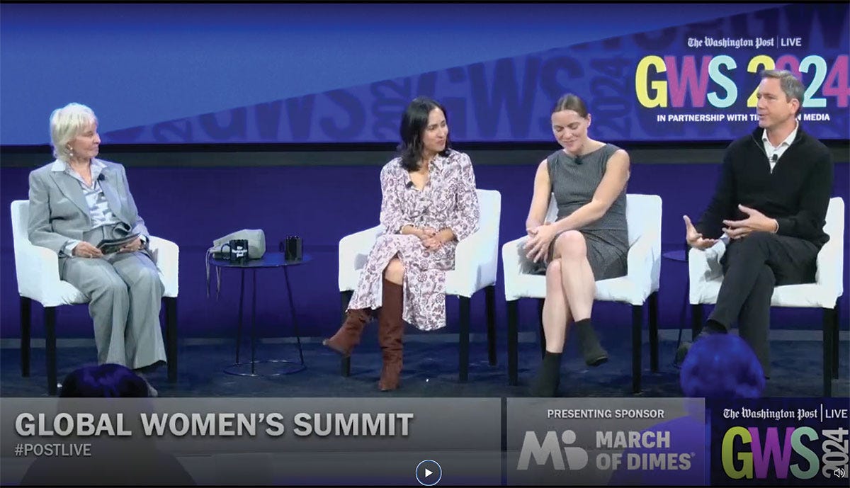 Richard Reeves speaks at The Washington Post’s 2024 Global Women's Summit. Richard Reeves speaks at The Washington Post’s 2024 Global Women's Summit.