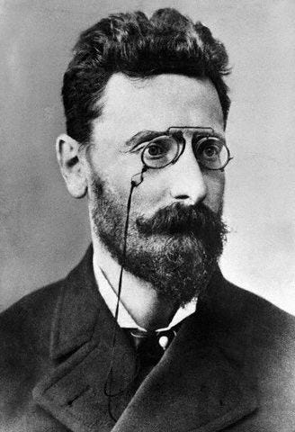A portrait photograph of Joseph Pulitzer A portrait photograph of Joseph Pulitzer