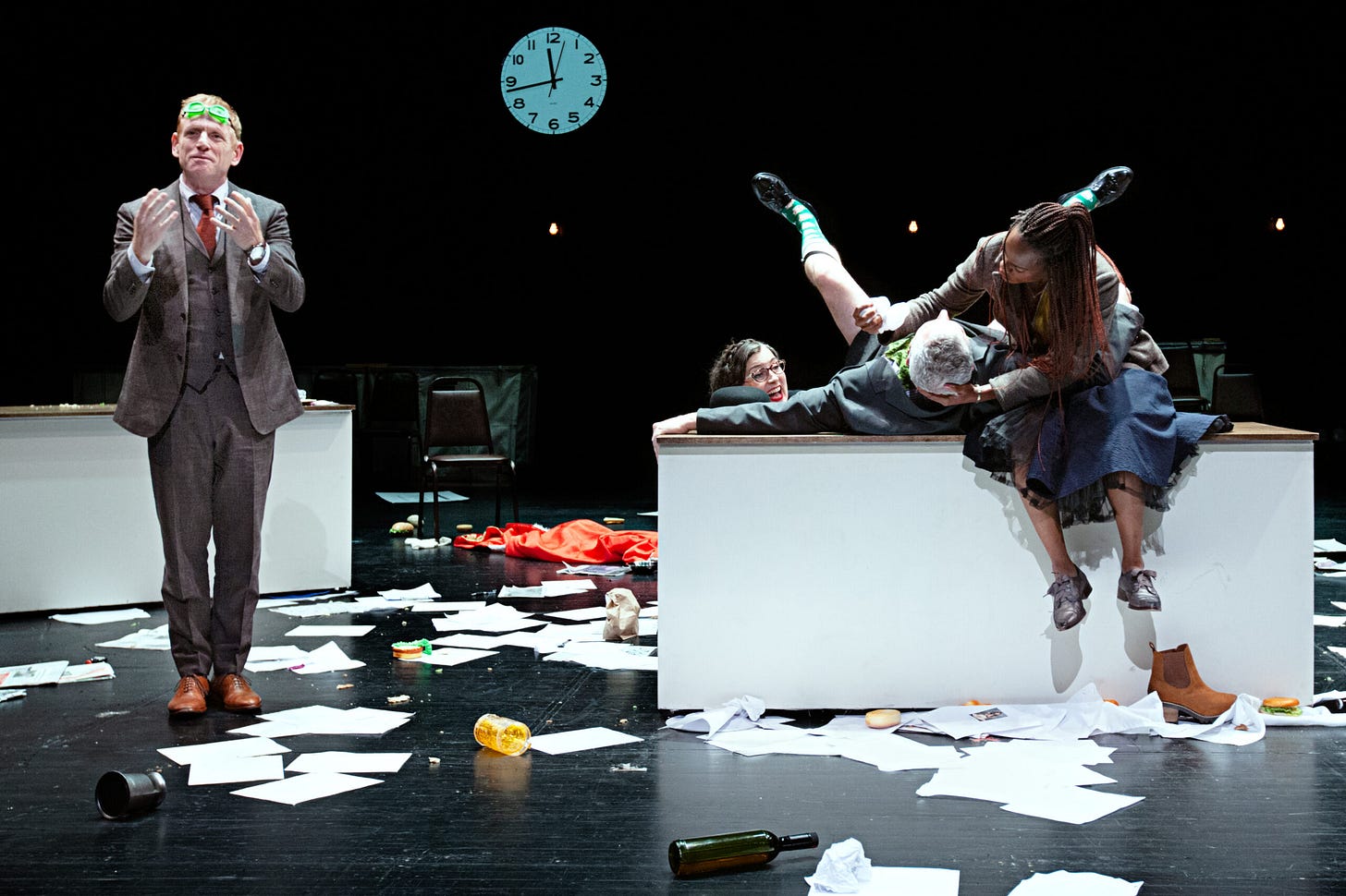 Highly Recommended Theater: ULYSSES (Elevator Repair Service at The Fisher  Center at Bard, Annandale-on-Hudson, NY) - Stage and Cinema