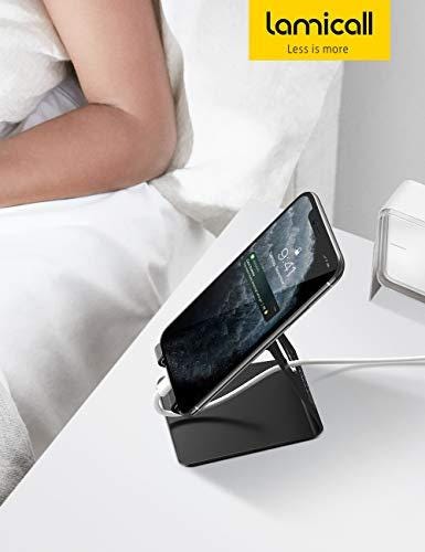 Lamicall Cell Phone Stand, Phone Dock: Cradle, Holder, Stand for Office ...