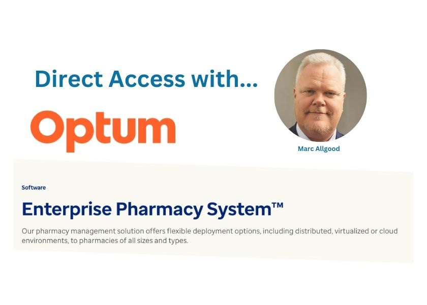 PTMR Publisher Bill Lockwood sits down with Marc Allgood, VP and general manager of pharmacy software solutions for Optum, to hear about the value offered with its Enterprise Pharmacy System (EPS).