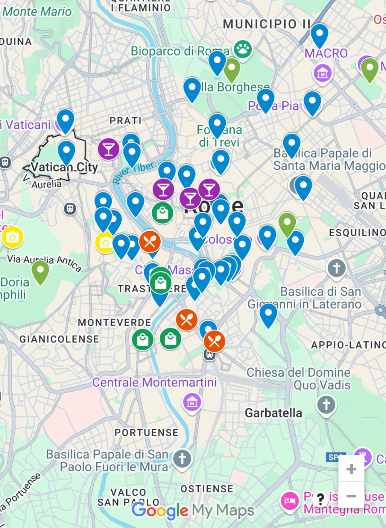 Rome, lived. Italy 🇮🇹 Google Map – Hidden Gems, Food & Must-See Spots –  KK EMERALD