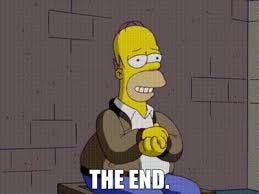 YARN | The end. | The Simpsons (1989) - S19E03 Comedy ...