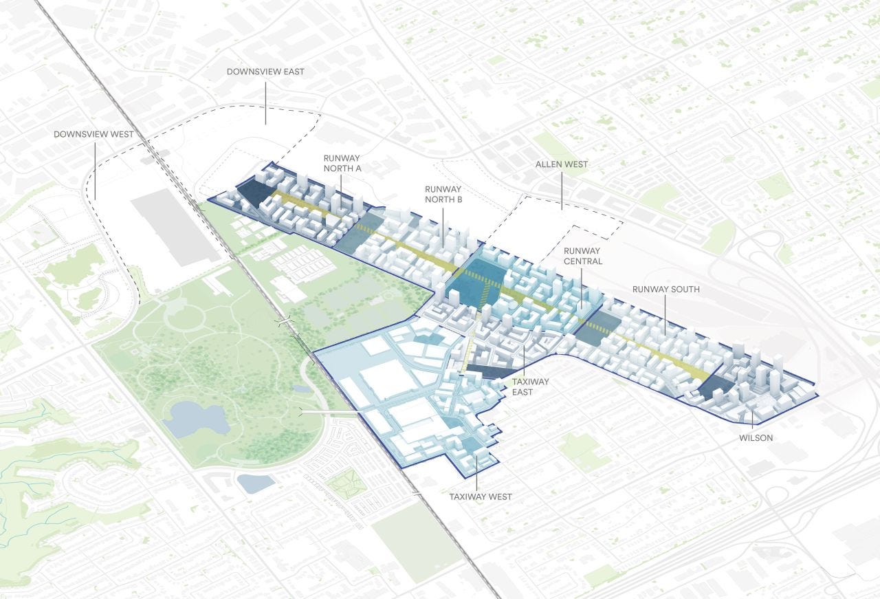 YZD Master Plan, Toronto, by Northcrest Developments