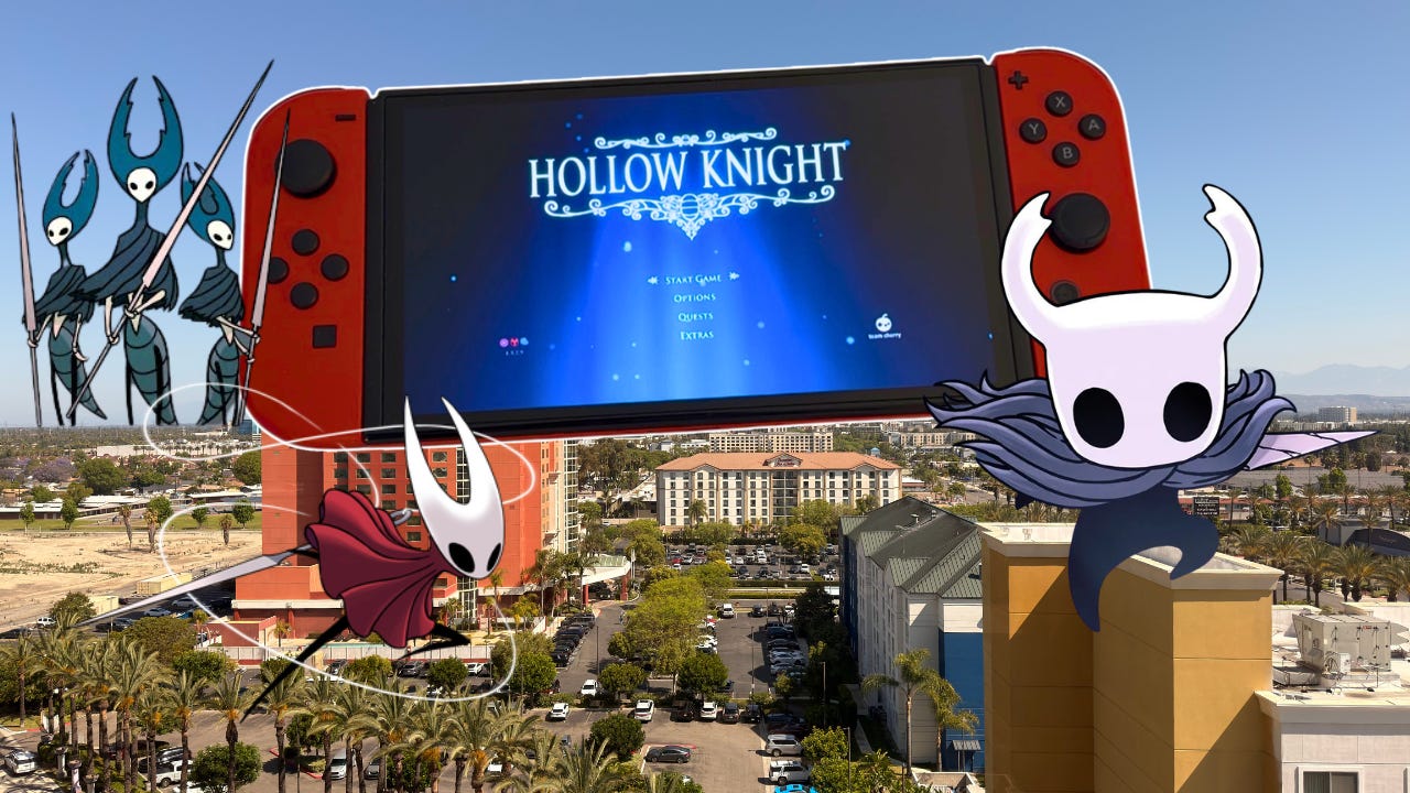 Hollow Knight on Nintendo Switch by That 80s Dude
