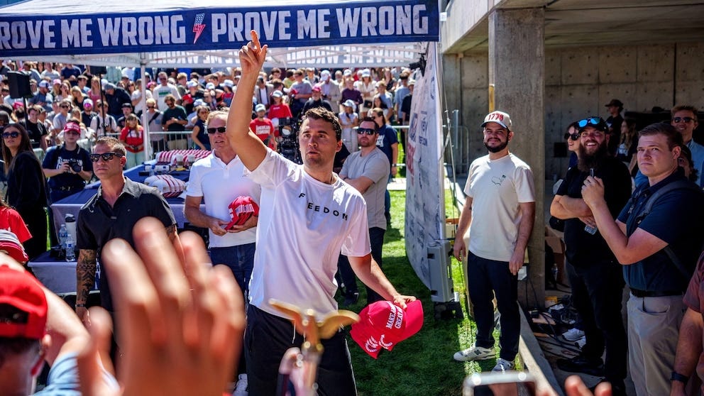 Manhunt for shooter continues after Charlie Kirk killed in 'political  assassination' - ABC News